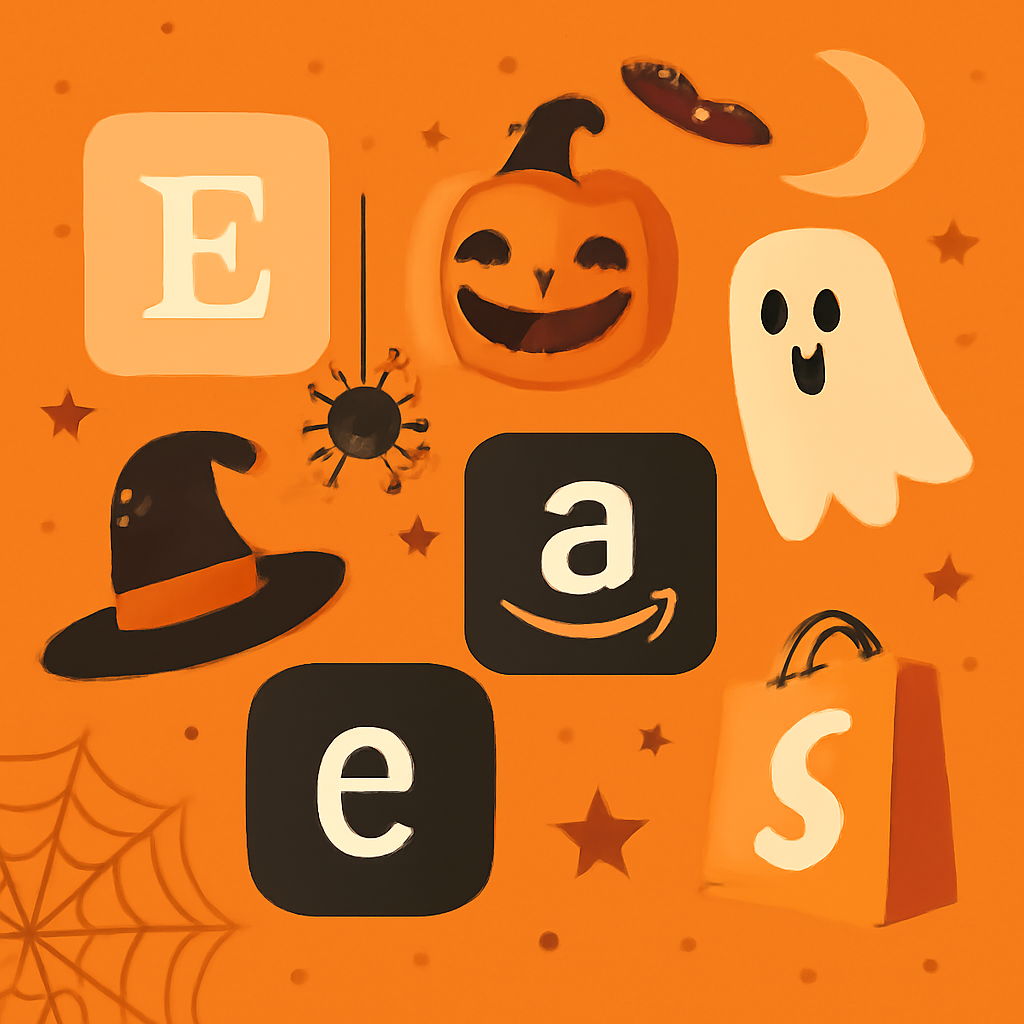 prinwork amazon etsy ebay shopify halloween