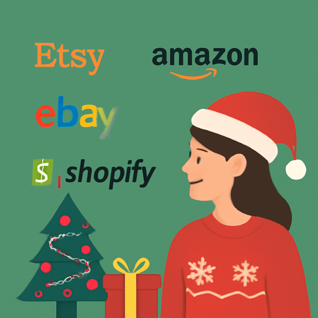 prinwork etsy amazon shopify ebay